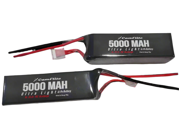 Camflite 5000mah 6S Lipo 75C Battery
