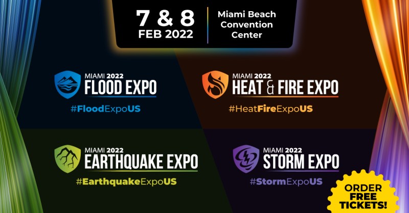 Camflite to Attend Natural Disaster Expo USA in Miami, February 7th and 8th 2022!